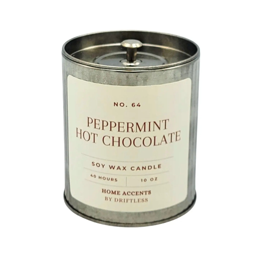Peppermint Hot Chocolate Christmas Candle