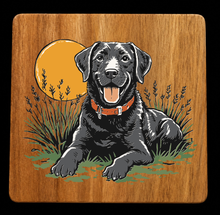 Load image into Gallery viewer, Acacia Wood Coasters Duck Fishing Hunting
