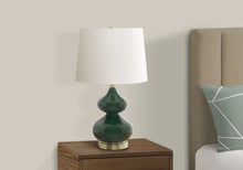 Load image into Gallery viewer, Glass Contemporary Table Lamp (Dark Green or Blue) [Online Only]
