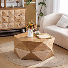 Load image into Gallery viewer, Retro Style Polygon Flip Top Coffee Table [Online Only]
