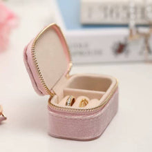 Load image into Gallery viewer, Soft Velvet Solid Color Jewelry Case (Various Colors)
