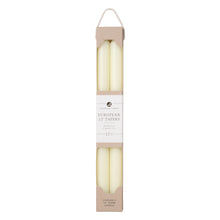 Load image into Gallery viewer, 12" Taper Candles Set of 2 | Ivory
