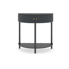Load image into Gallery viewer, Demi Lune Console Table With 2 Storage Drawers [Online Only]
