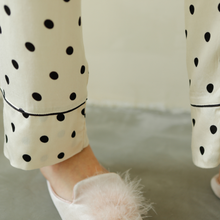Load image into Gallery viewer, Polka Dot Viscose Pajama Set
