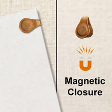 Load image into Gallery viewer, Leather Magnetic Bookmark
