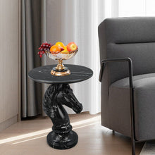 Load image into Gallery viewer, Horse Head Accent Table Animal Statue End Table [Online Only]
