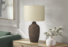 Load image into Gallery viewer, Gray Resin Contemporary Table Lamp
