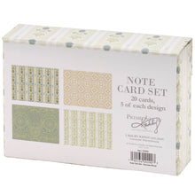 Load image into Gallery viewer, Nouveau Botanical Note Card Set
