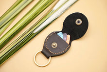 Load image into Gallery viewer, Leather Guitar Pick Holder and Keychain Organizer
