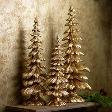 Load image into Gallery viewer, Gold Tabletop Trees (3 sizes)
