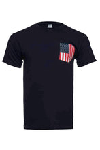 Load image into Gallery viewer, USA Flag Pocket Tee [Online Only]
