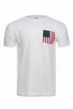 Load image into Gallery viewer, USA Flag Pocket Tee [Online Only]
