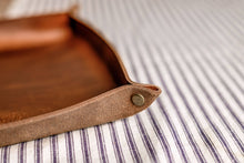 Load image into Gallery viewer, Leather Catch-all Valet Tray

