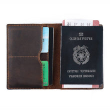 Load image into Gallery viewer, Genuine Leather Passport Cover
