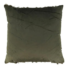 Load image into Gallery viewer, Striped Faux Fur Decorative Filled Throw Pillow 18" W x 18" L [Online Only]
