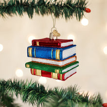 Load image into Gallery viewer, Stack Of Books Ornament [Online Only]
