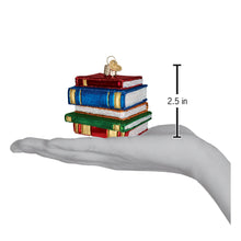 Load image into Gallery viewer, Stack Of Books Ornament [Online Only]
