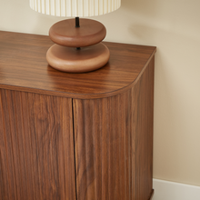 Load image into Gallery viewer, Sideboard Storage Cabinet TV Stand with Wave Pattern [Online Only]

