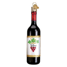 Load image into Gallery viewer, Red Wine Bottle Ornament [Online Only]
