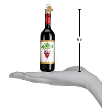 Load image into Gallery viewer, Red Wine Bottle Ornament [Online Only]
