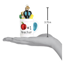 Load image into Gallery viewer, Best Teacher Mug Ornament [Online Only]
