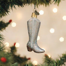 Load image into Gallery viewer, Glittered Boot Ornament [Online Only]
