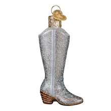 Load image into Gallery viewer, Glittered Boot Ornament [Online Only]
