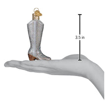 Load image into Gallery viewer, Glittered Boot Ornament [Online Only]
