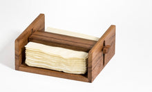 Load image into Gallery viewer, Acacia Wood Cocktail Napkin Holder [Online Only]
