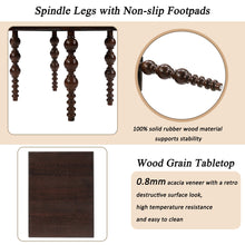 Load image into Gallery viewer, Solid Wood End Table with Drawer in Espresso Finish [Online Only]
