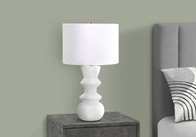Load image into Gallery viewer, Ceramic Contemporary Table Lamp (Black or White) [Online Only]
