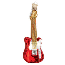 Load image into Gallery viewer, Red Electric Guitar Ornament [Online Only]
