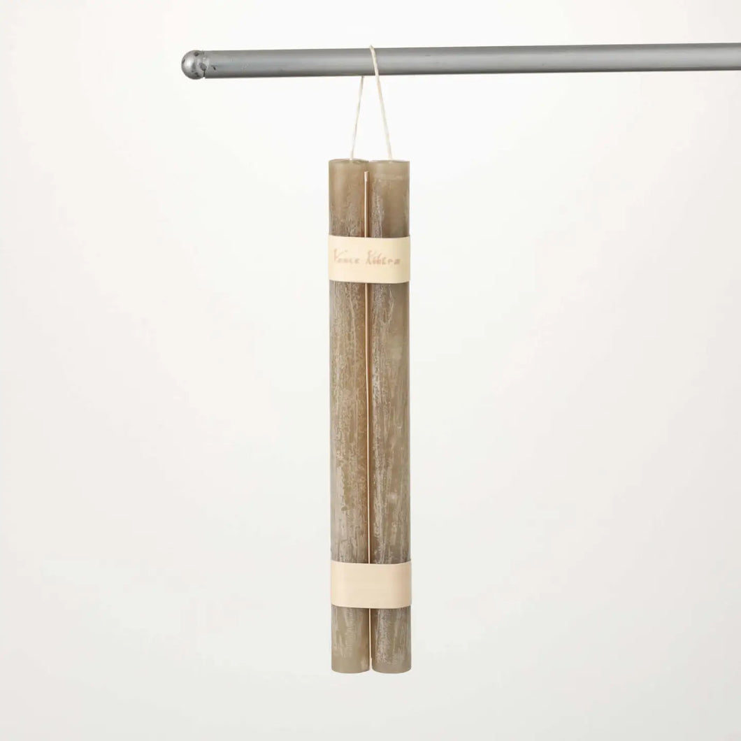 Dark Taupe Hanging Taper Set of 2