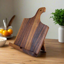 Load image into Gallery viewer, Acacia Wood Cookbook/Tablet Holder [Online Only]
