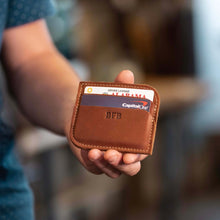 Load image into Gallery viewer, The Clark Fine Leather Front Pocket Wallet | Holtz Leather Co.

