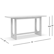 Load image into Gallery viewer, Turnkey Trestle Console Table - Antique Brown [Online Only]
