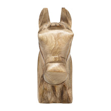Load image into Gallery viewer, Wood Modern Carved Horse Head Figurine
