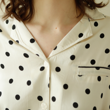 Load image into Gallery viewer, Polka Dot Viscose Pajama Set
