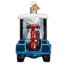 Load image into Gallery viewer, Golf Cart Santa Ornament [Online Only]
