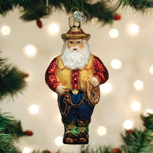 Load image into Gallery viewer, Western Santa Ornament [Online Only]
