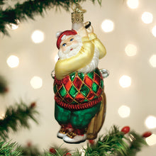 Load image into Gallery viewer, Golfing Santa Ornament [Online Only]
