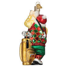 Load image into Gallery viewer, Golfing Santa Ornament [Online Only]
