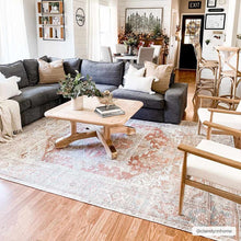 Load image into Gallery viewer, Rust Maayon Washable Rug [Online Only[

