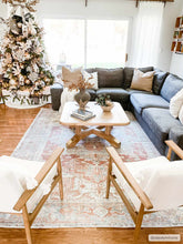 Load image into Gallery viewer, Rust Maayon Washable Rug [Online Only[

