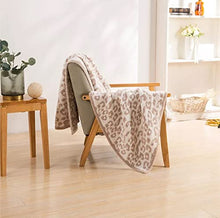 Load image into Gallery viewer, Leopard Print Ultra-Soft Throw Blanket 50" W x 60" L (3 Colors) [Online Only]
