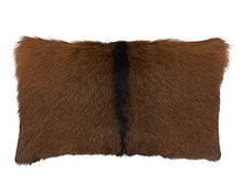 Load image into Gallery viewer, Glam Goat Fur Decorative Throw Pillow [Online Only]
