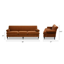 Load image into Gallery viewer, Alana Lawson Modern Three Cushion Tightback Sofa [Online Only]
