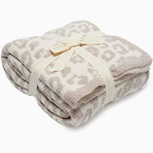 Load image into Gallery viewer, Leopard Print Ultra-Soft Throw Blanket 50" W x 60" L (3 Colors) [Online Only]
