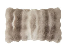 Load image into Gallery viewer, Fennco Styles Luxury Faux Fur Decorative Filled Throw Pillow 18" W x 18" L [Online Only]

