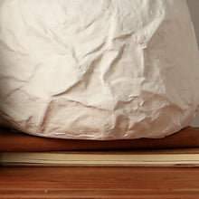 Load image into Gallery viewer, Ecomix White Textured Short Flower Vase
